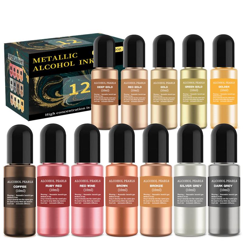 Resin Art Glue - 1 Set Resin Pigment Kit Art