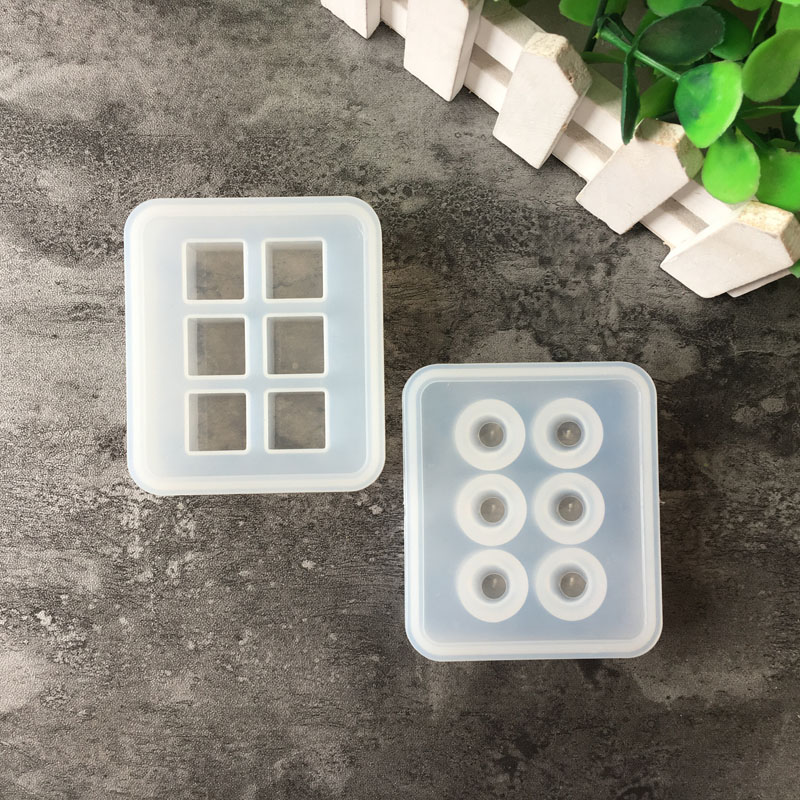Resin Art Glue - Khuôn Silicon 16Mm Khối Lập Phương