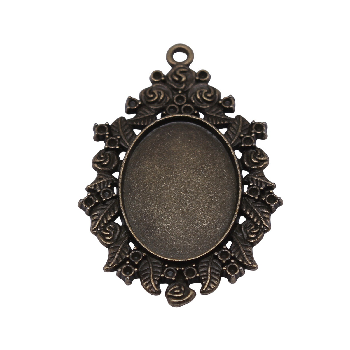 Resin Art Hanging - Fit 18x25mm Bezel Tray Setting Alloy