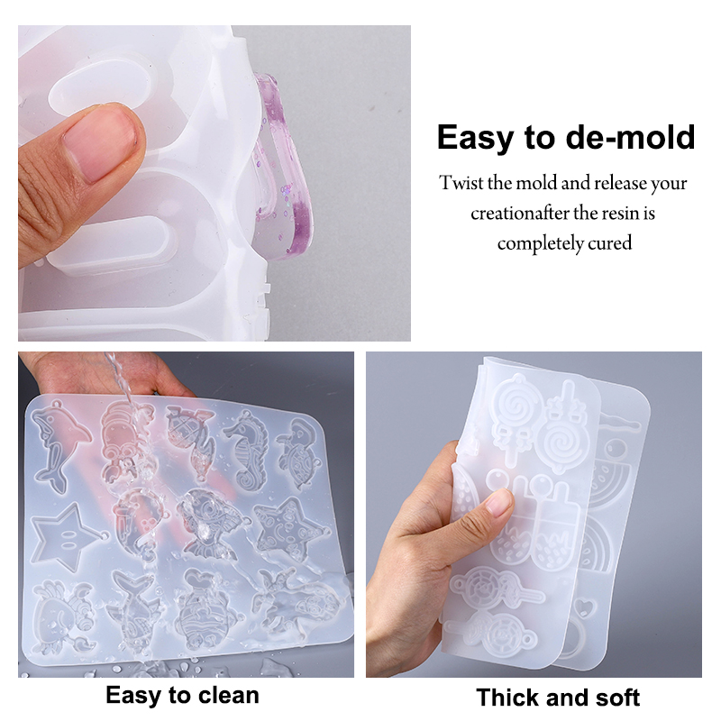 Earring Pendant Silicone Mold  - đánh giá và giá Resin Art Glue
