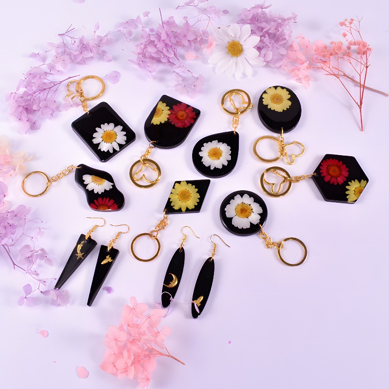 Earring Pendant Silicone Mold  - đánh giá và giá Resin Art Glue