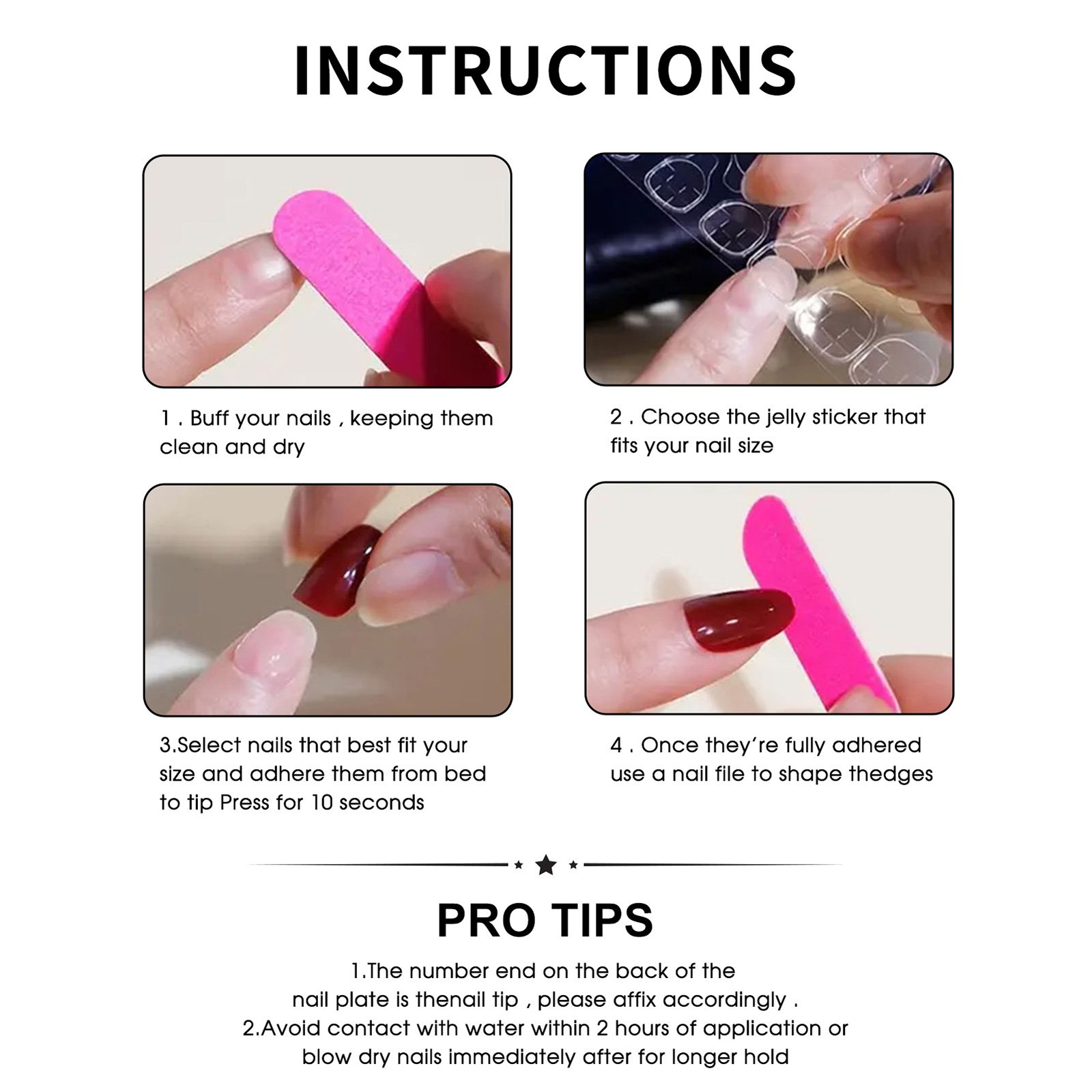 24pcs Press On Nails Resin Mat - đánh giá và giá Resin Art Of Rose