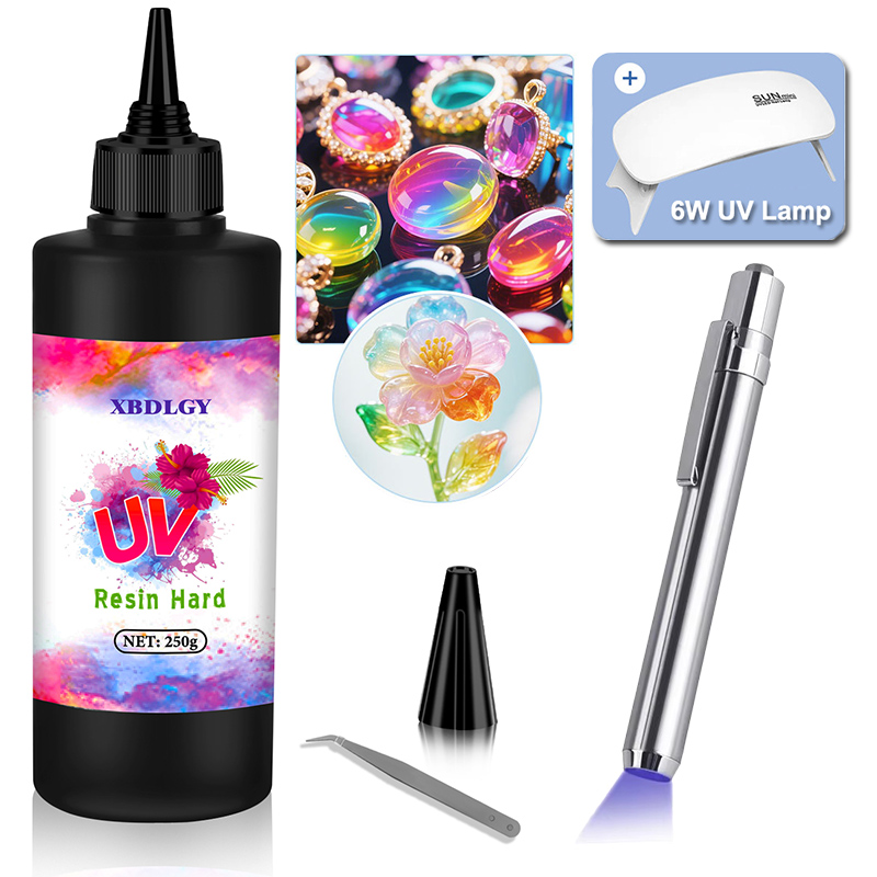 200g/250g/500g UV Resin Hard G - đánh giá và giá Resin Art Glue