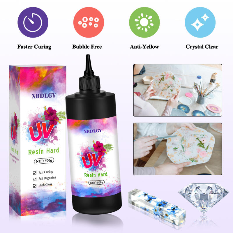200g/250g/500g UV Resin Hard G - đánh giá và giá Resin Art Glue