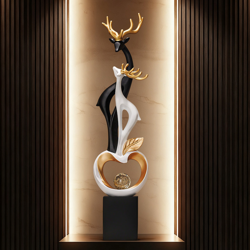 Home Decor Abstract A Pair Dee - đánh giá và giá Resin Art Stand