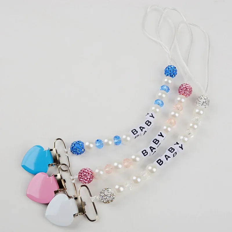 New Infant Baby Pacifier Clip  - đánh giá và giá Resin Art Clay