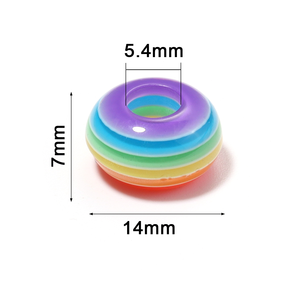 50pcs/lot Rainbow Stripe Resin - đánh giá và giá Resin Art Diy Kit