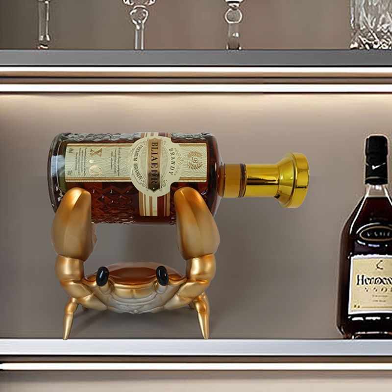 Creative Crab Wine Rack Sculpt - đánh giá và giá Resin Art Stand