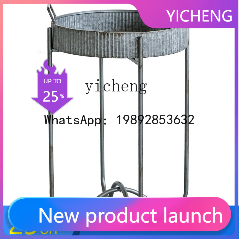 x1 Iron Art Round Foot Flower  - đánh giá và giá Resin Art Stand