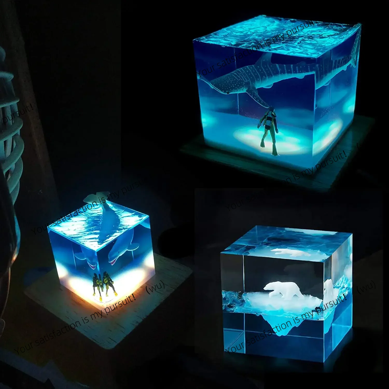 Square Light Resin Mold,led Si - đánh giá và giá Resin Art Stand
