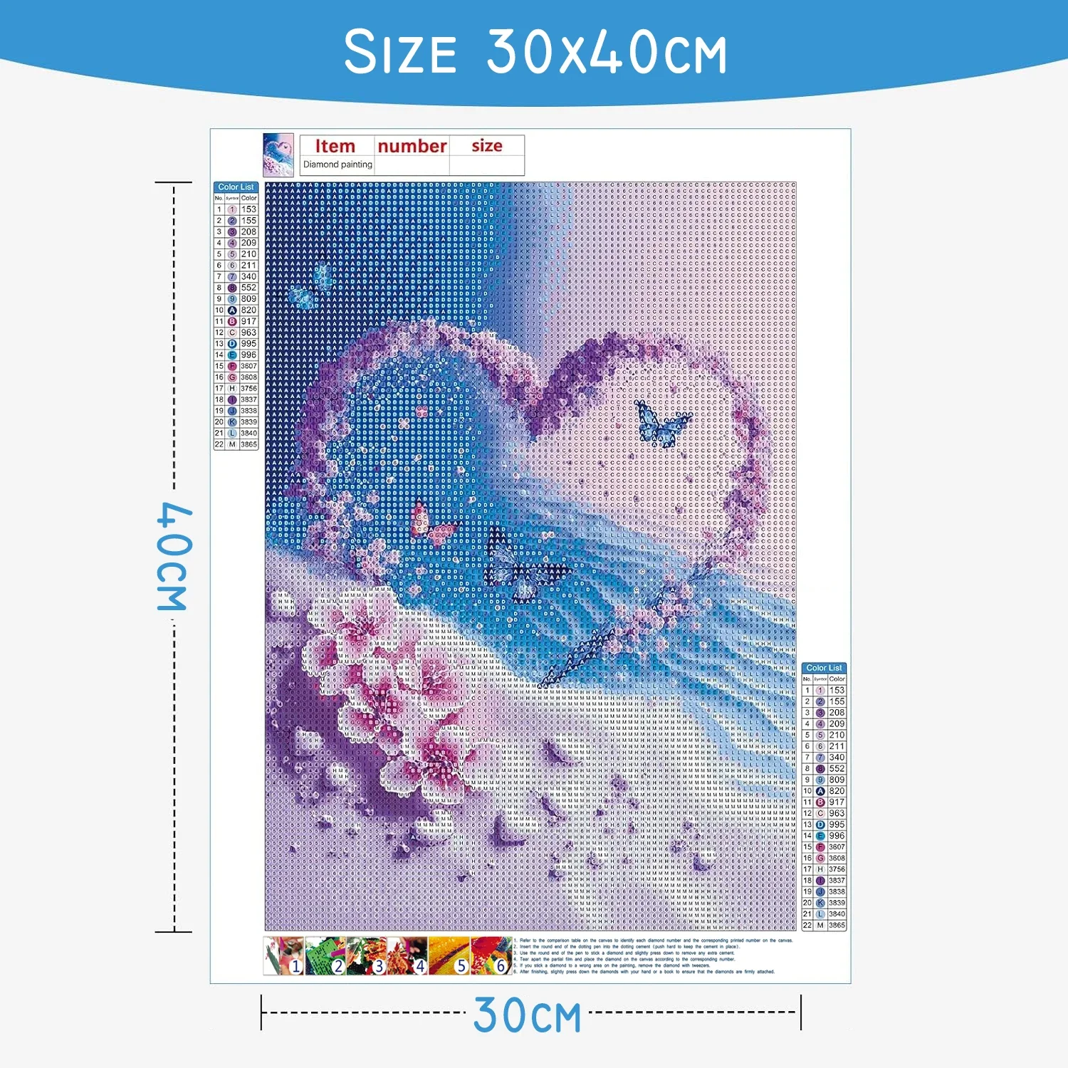 1pc frameless Diamond Painting - đánh giá và giá Resin Art Canvas