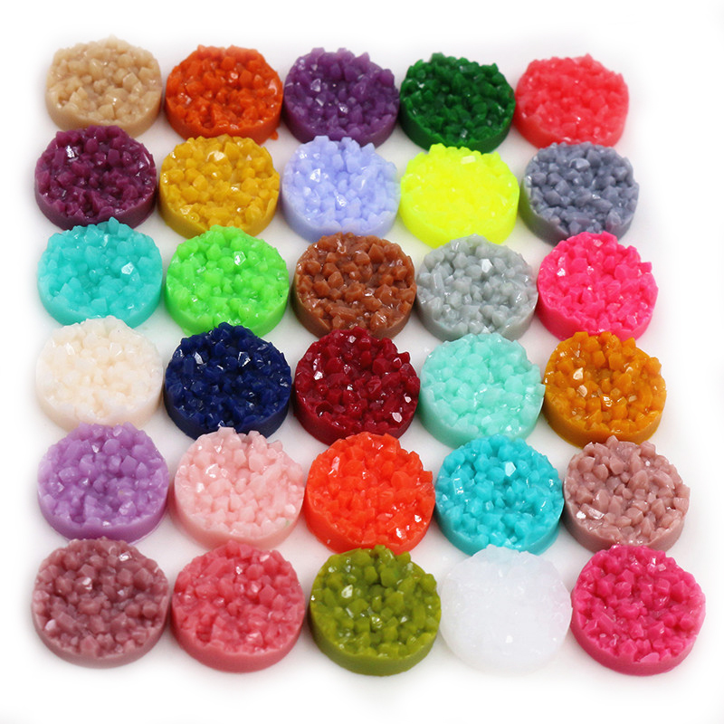 40pcs Resin Druzy Cabochons Do - đánh giá và giá Resin Art Diy Kit