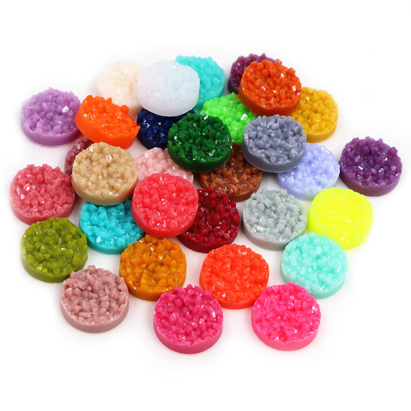 40pcs Resin Druzy Cabochons Do - đánh giá và giá Resin Art Diy Kit