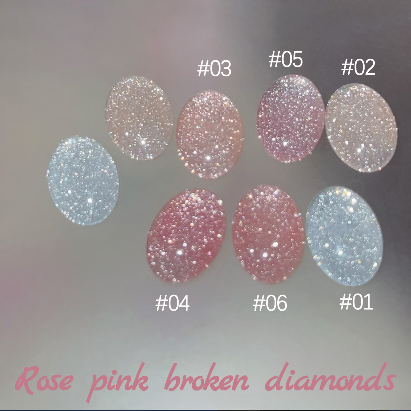 1-6pcs TC 2025 New Pink Naked  - đánh giá và giá Resin Art Of Rose