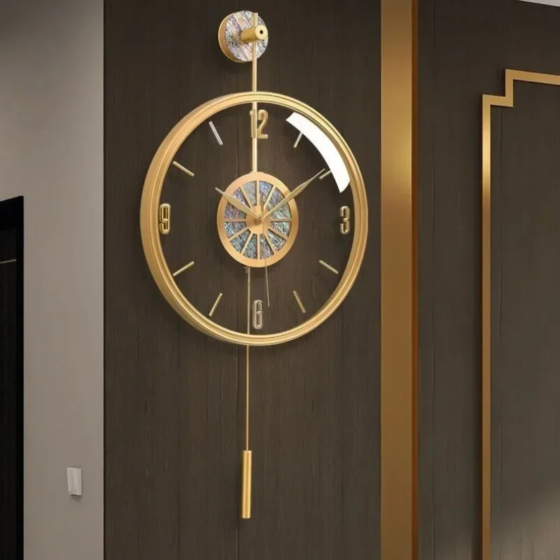 Alloy Case Modern Luxury Wall  - đánh giá và giá Resin Art Wall Clock