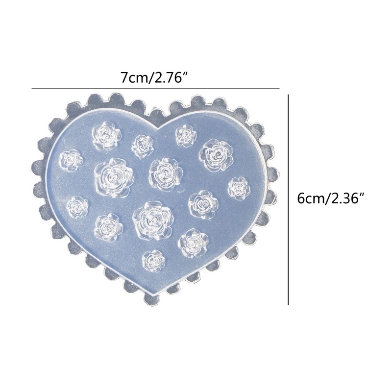3D Rose Flower Nail Art Decora - đánh giá và giá Resin Art Of Rose
