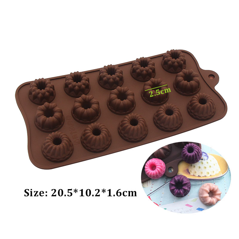 Flower Baking Mold DIY Chocola - đánh giá và giá Resin Art Clay