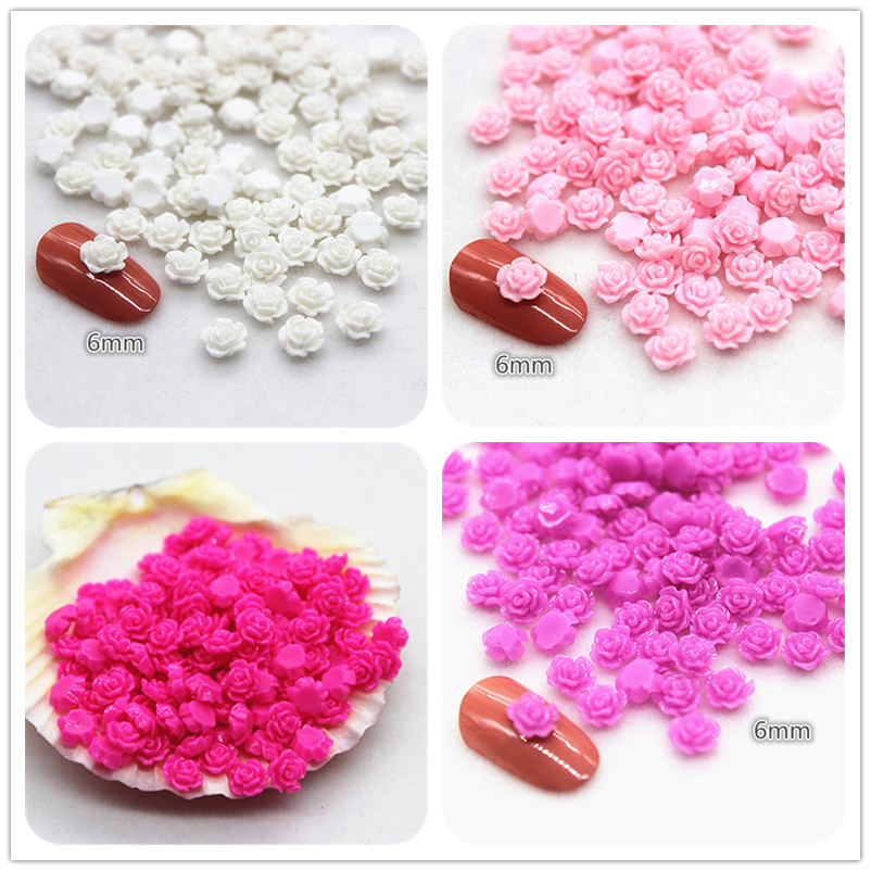 Bộ 100 6 Mm Nhựa Hoa Hồng Mini - đánh giá và giá Resin Art Of Rose