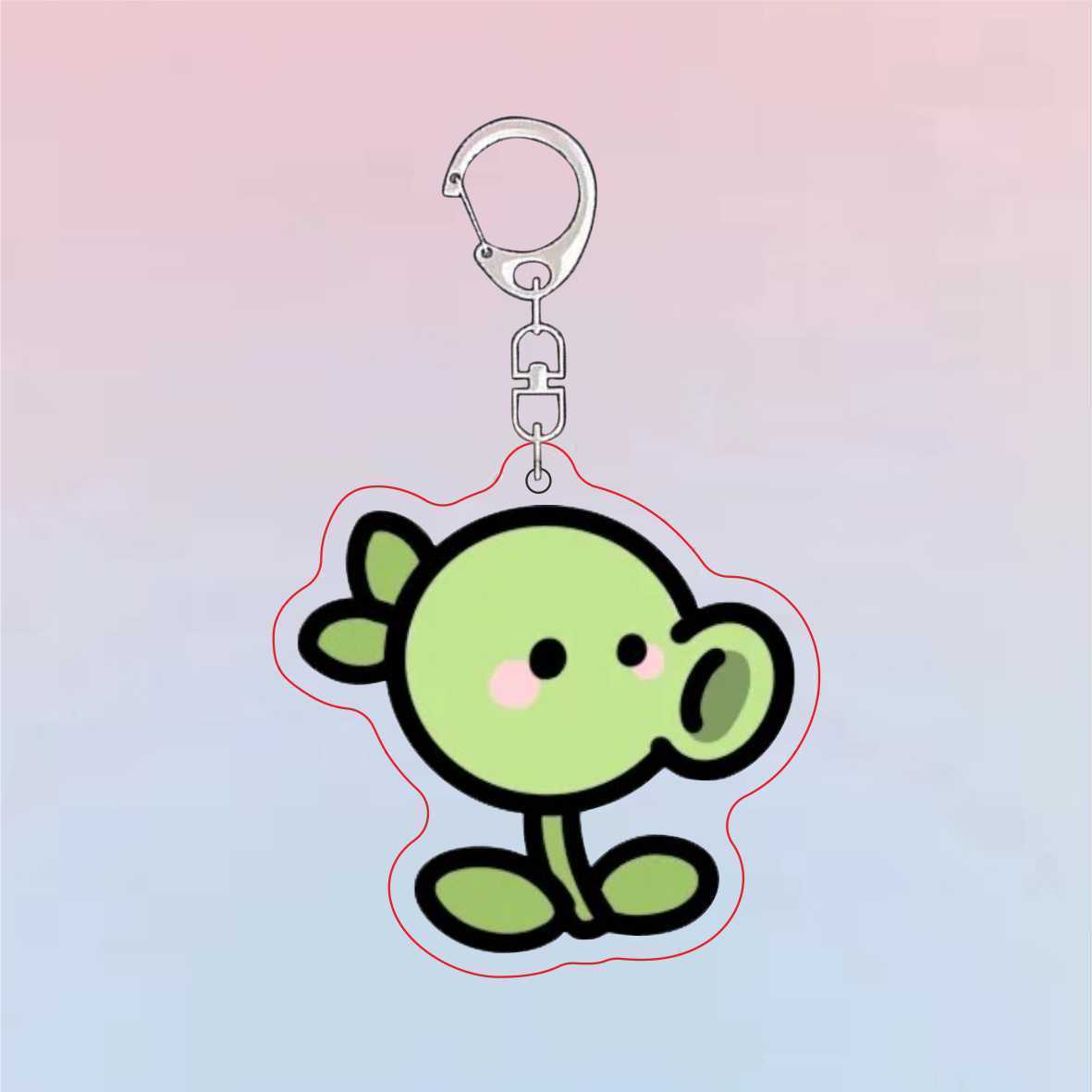 Plants Vs Zombies Acrylic Cute - đánh giá và giá Resin Art Hanging