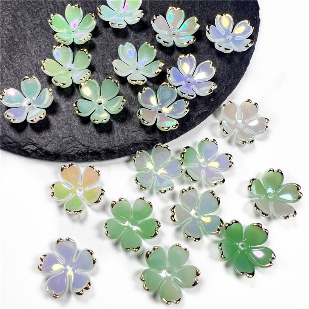 50pcs/lot 19mm Acrylic Cherry  - đánh giá và giá Resin Art Diy Kit