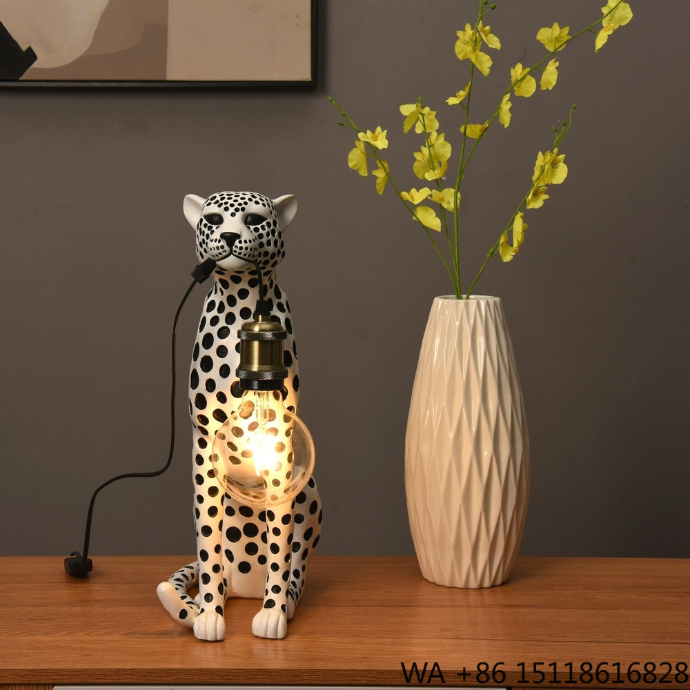 Modern Art Animal Leopard Resi - đánh giá và giá Resin Art Sculptures