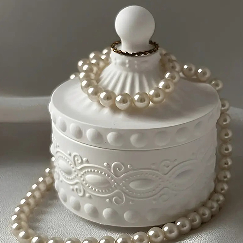 1set Striped Candle Jar Silico - đánh giá và giá Resin Art Clay