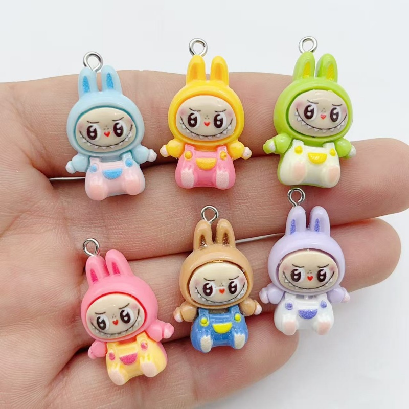 10Pcs Kawaii Rabbit Strawberry - đánh giá và giá Resin Art Diy Kit