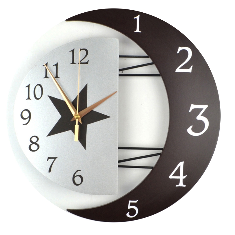 Hiện Đại Tắt Tiếng Đồng Hồ Tườ - đánh giá và giá Resin Art Wall Clock