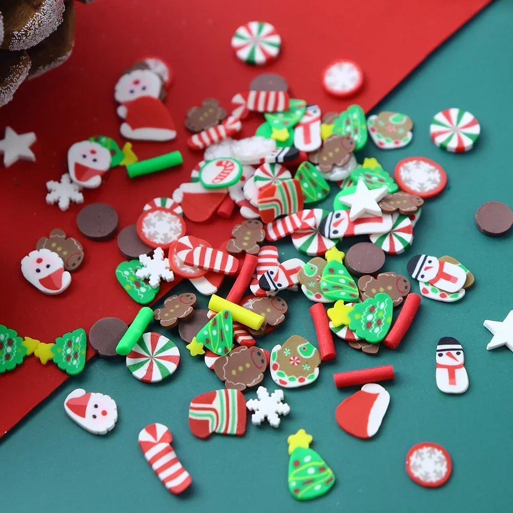 Christmas Polymer Clay Slices  - đánh giá và giá Resin Art Clay