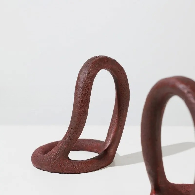 Minimalist Bookends for Office - đánh giá và giá Resin Art Stand