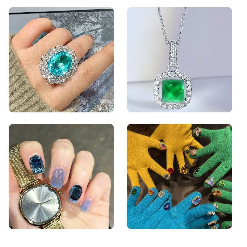 DIY Cube Ring Necklace Bracele - đánh giá và giá Resin Art Glue