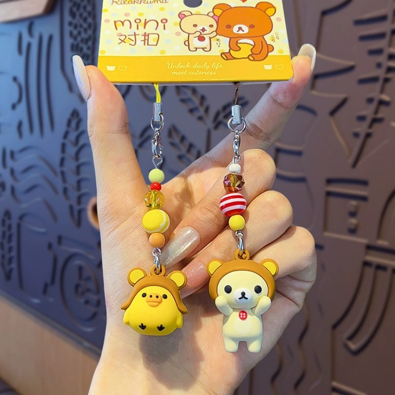 Cute Rilakkuma Korilakkuma Key - đánh giá và giá Resin Art Hanging