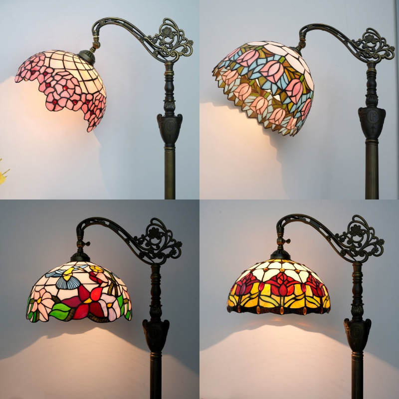 Tiffany Floor Lamps Flowers Ar - đánh giá và giá Resin Art Stand