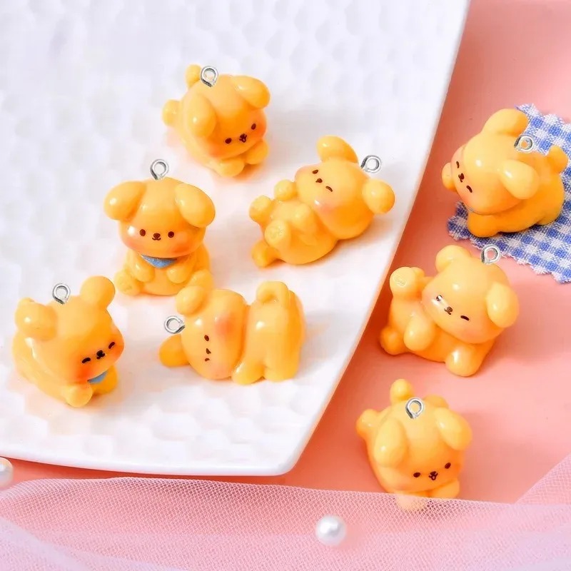 10Pcs Cute Cartoon Dog Acrylic - đánh giá và giá Resin Art Diy Kit